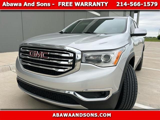 Silver 2019 GMC Acadia SLT-1 FWD SUV / Crossover Front-Wheel Drive 6-Speed Automatic