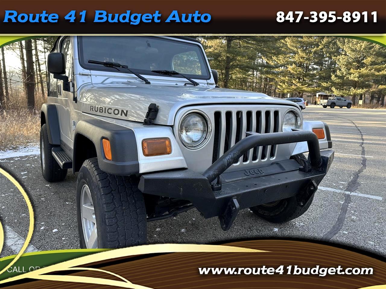 Used 2006 Jeep Wrangler Rubicon Sport Utility 2D for Sale in Wadsworth IL  60083 Route 41 Budget Auto