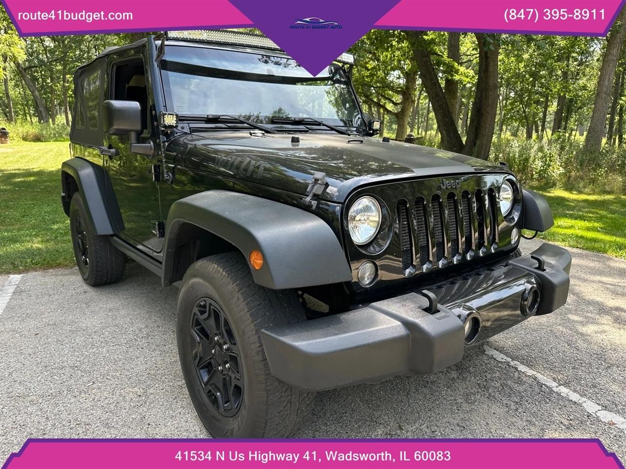 2015 Jeep Wrangler Sport SUV 2D