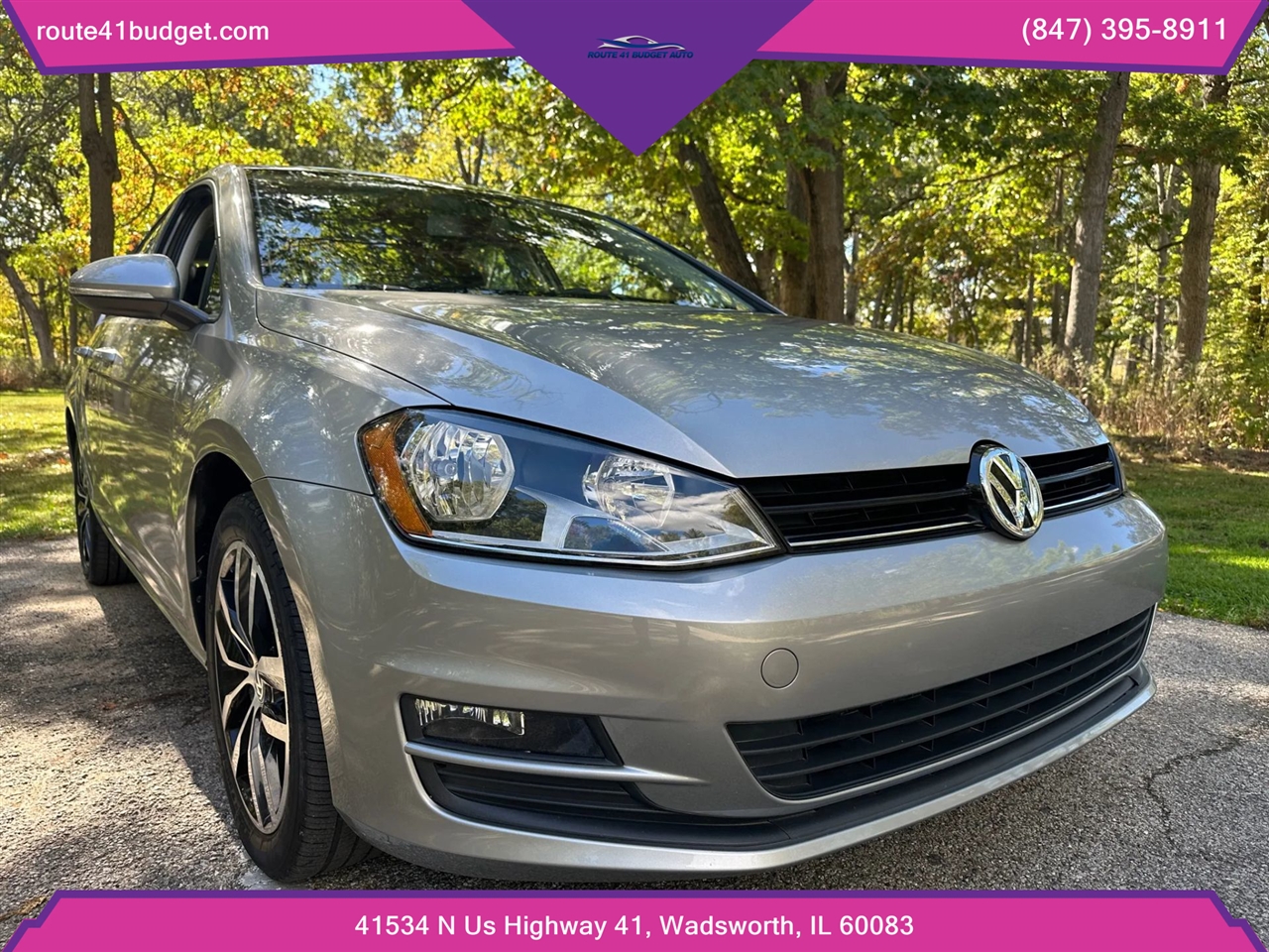 2017 Volkswagen Golf TSI SE Hatchback Sedan 4D
