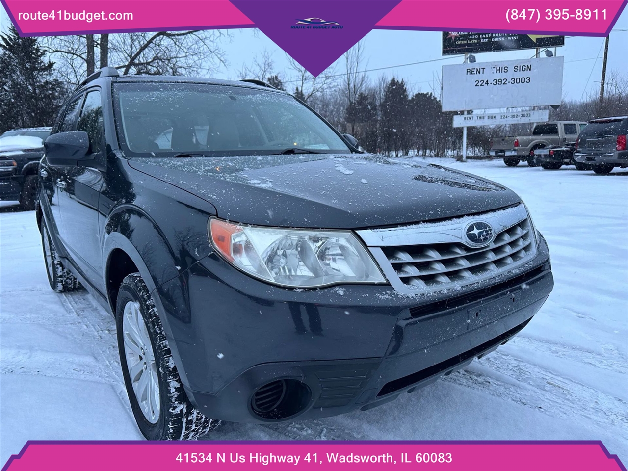 2013 Subaru Forester 2.5X Premium Sport Utility 4D