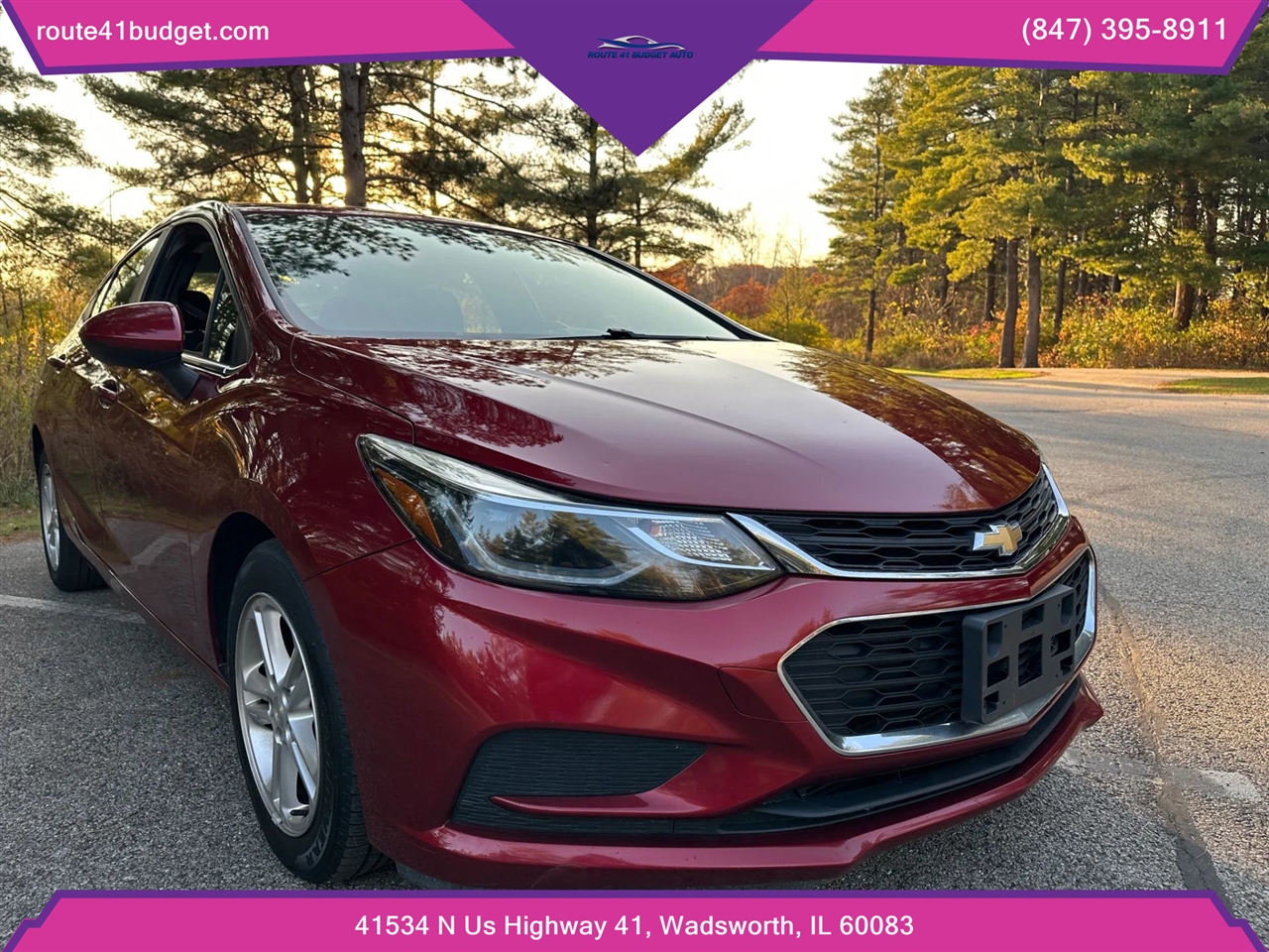2017 Chevrolet Cruze LT Sedan 4D
