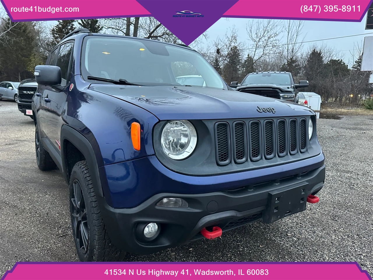 2016 Jeep Renegade Trailhawk Sport Utility 4D