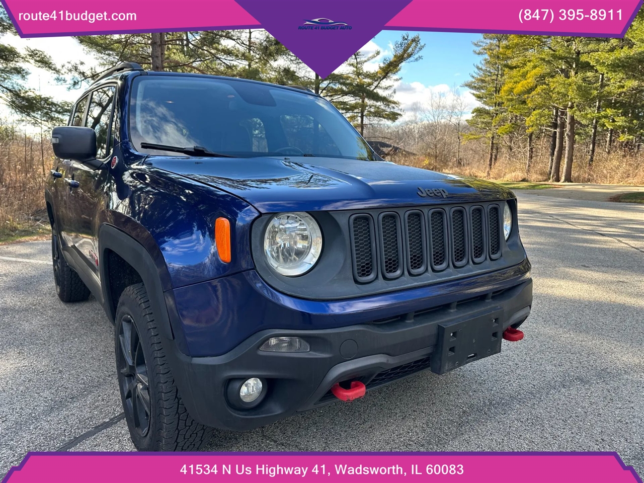 2016 Jeep Renegade Trailhawk Sport Utility 4D