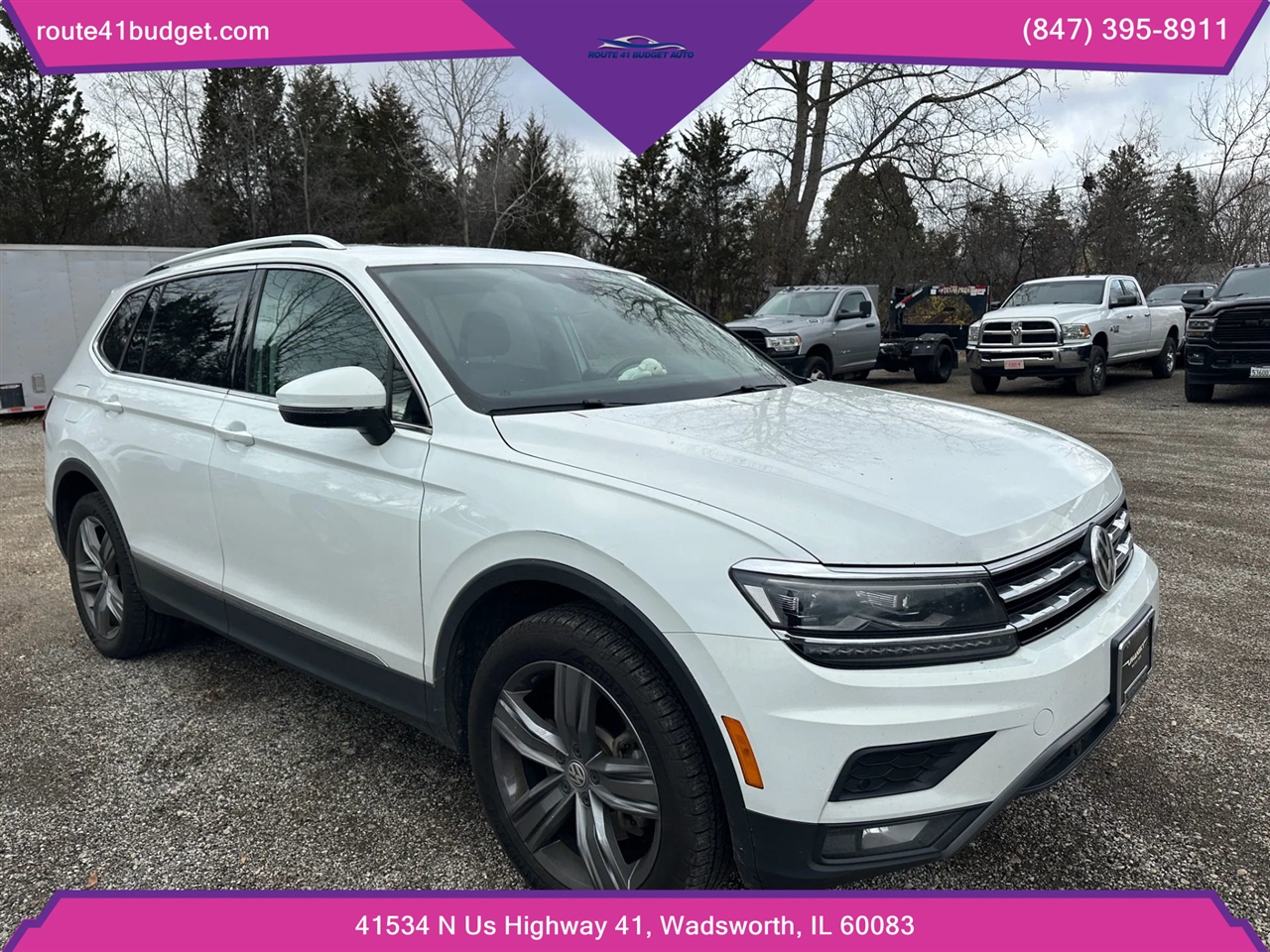 2019 Volkswagen Tiguan 2.0T SEL Premium 4MOTION Sport Utility 4D