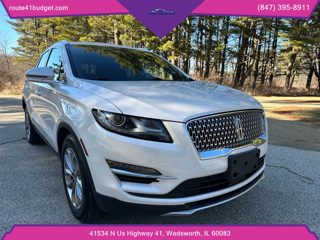 2019 Lincoln MKC Select Sport Utility 4D