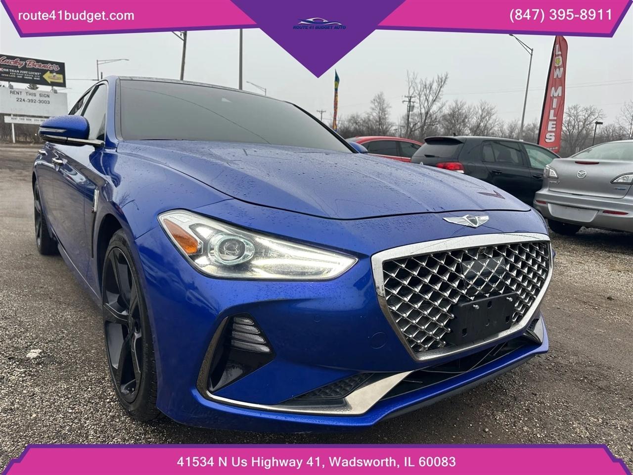 2019 Genesis G70 2.0T Advanced Sedan 4D