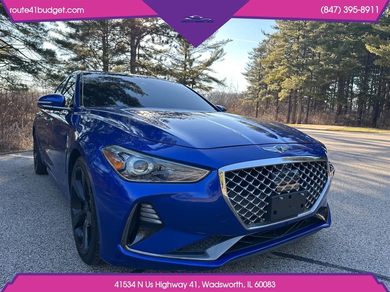 2019 Genesis G70 2.0T Advanced Sedan 4D