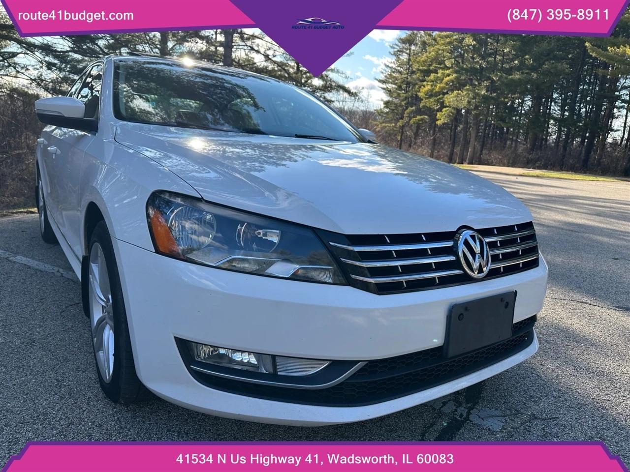 2013 Volkswagen Passat TDI SEL Premium Sedan 4D
