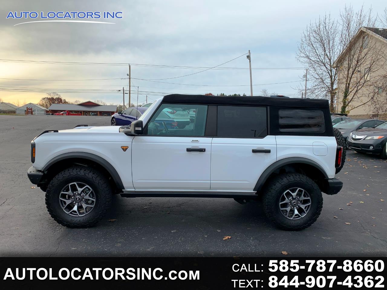 2022 Ford Bronco Badlands 4 Door Advanced 4x4