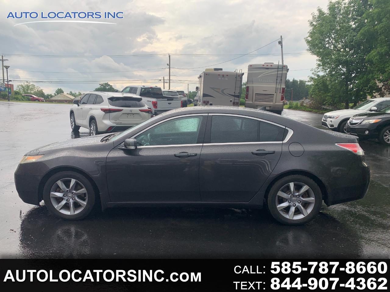 2012 Acura TL 6-Speed AT with Tech Package and 18-In. WP