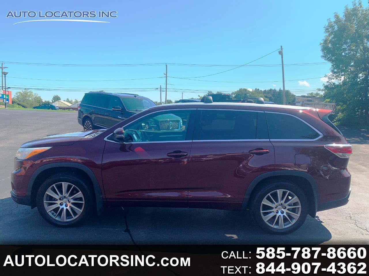2015 Toyota Highlander XLE AWD V6