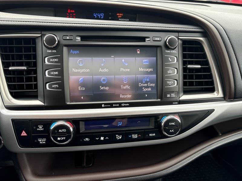 Toyota Highlander XLE AWD V6 2019
