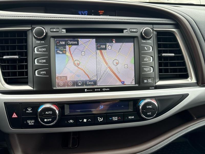 Toyota Highlander XLE AWD V6 2019