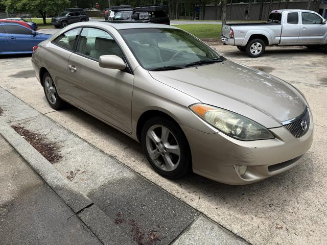 Gold 2005 Toyota Camry Solara SE V6 Coupe Front-Wheel Drive 3-Speed Automatic