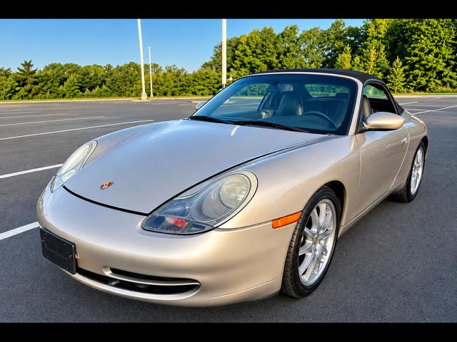 Silver 1999 Porsche 911 Convertible Rear-Wheel Drive Automatic