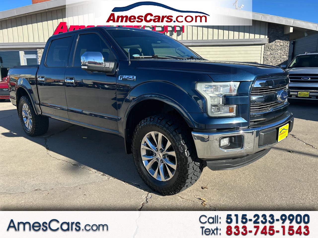 2016 Ford F-150 4WD SuperCrew 145" Lariat