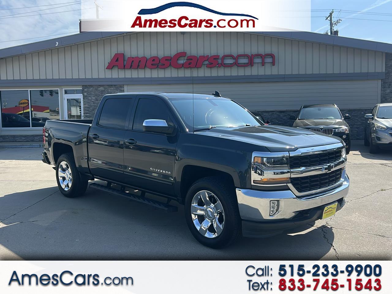 2018 Chevrolet Silverado 1500 4WD Crew Cab 143.5" LT w/1LT