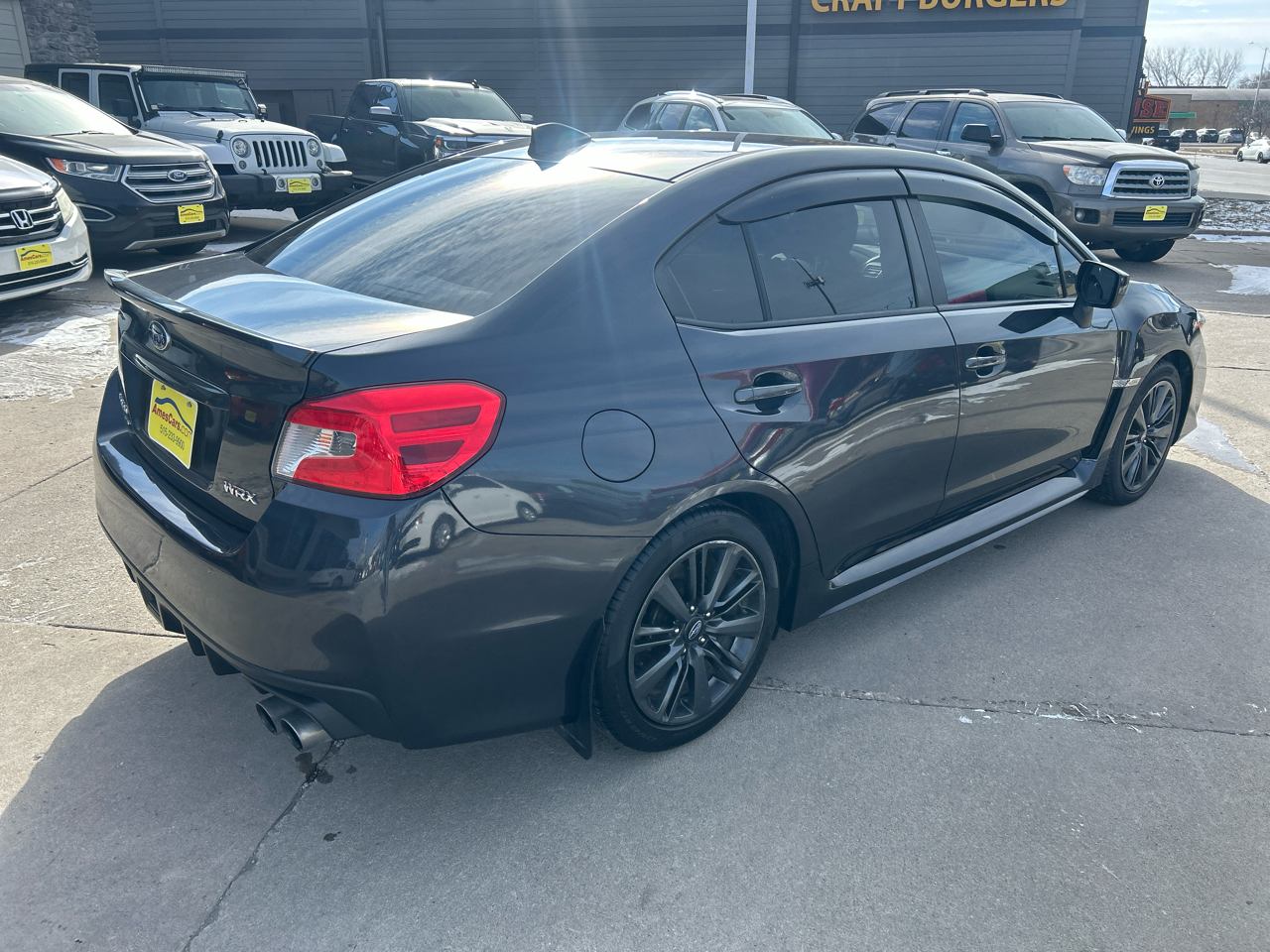 Subaru WRX Manual 2017