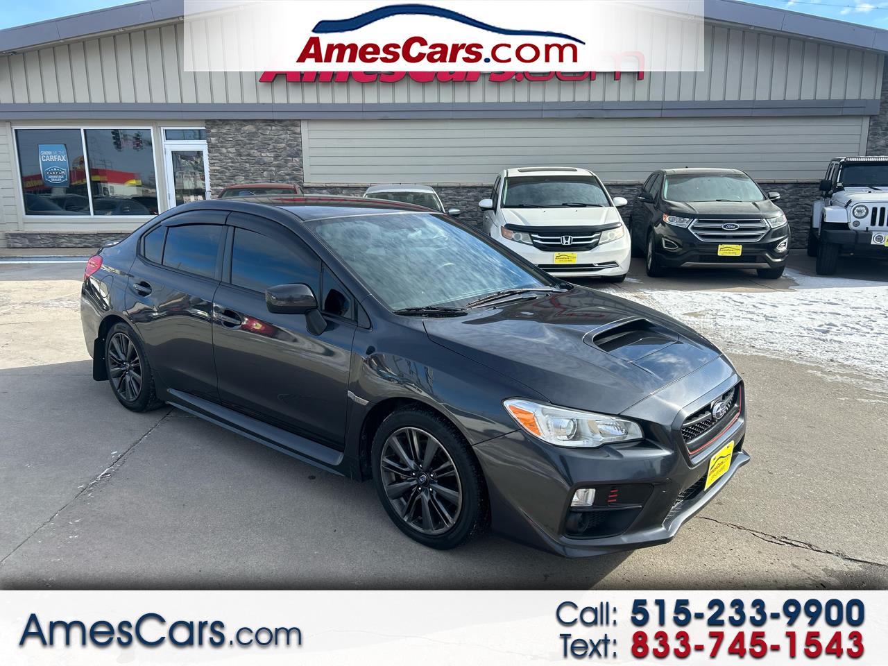 Subaru WRX Manual 2017