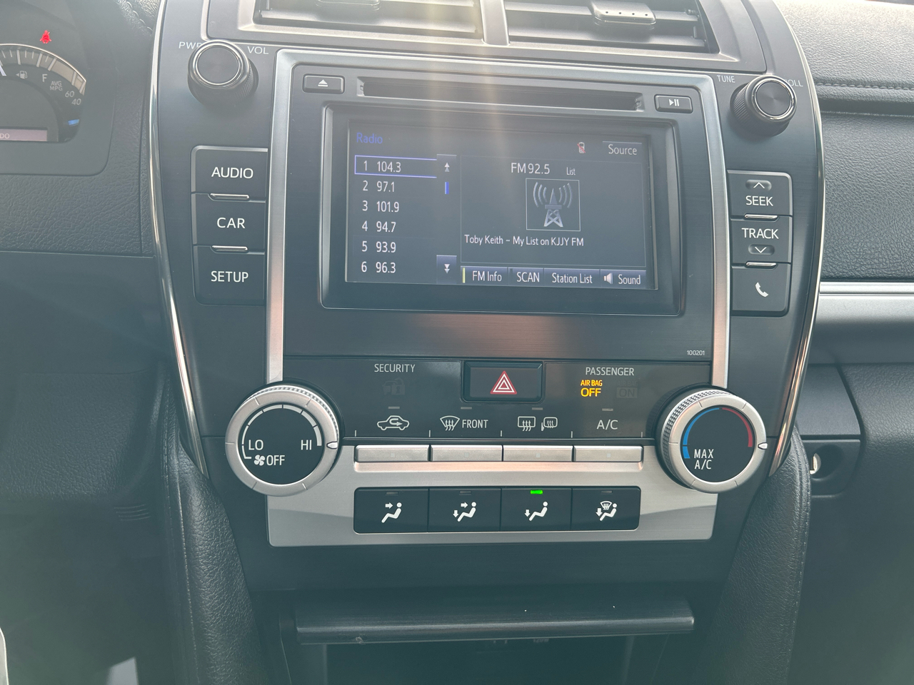 Toyota Camry 2014.5 4dr Sdn I4 Auto SE Sport (Natl) 2014