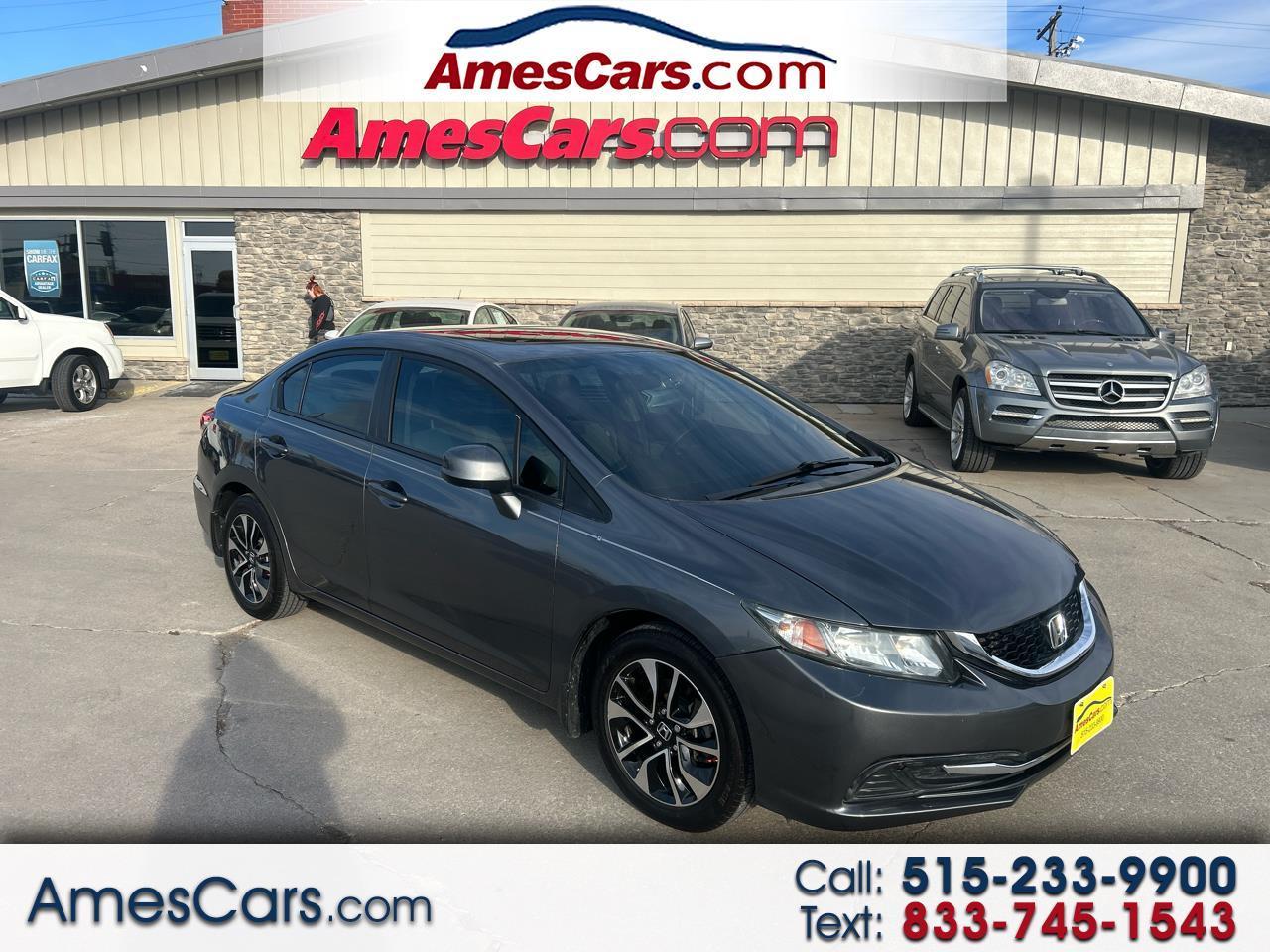 Honda Civic Sdn 4dr Auto EX 2013
