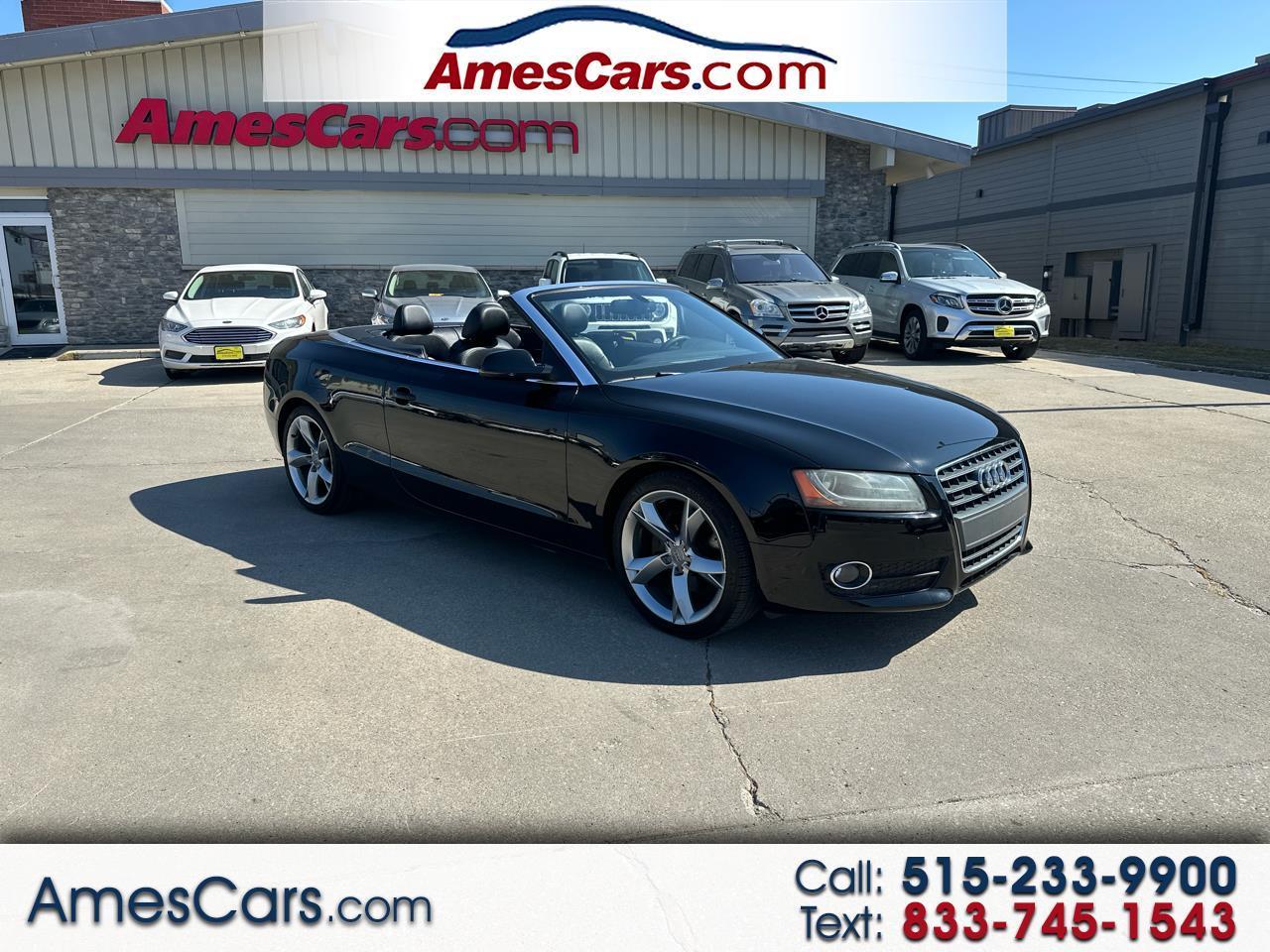 2012 Audi A5 2dr Cabriolet Auto quattro 2.0T Premium Plus