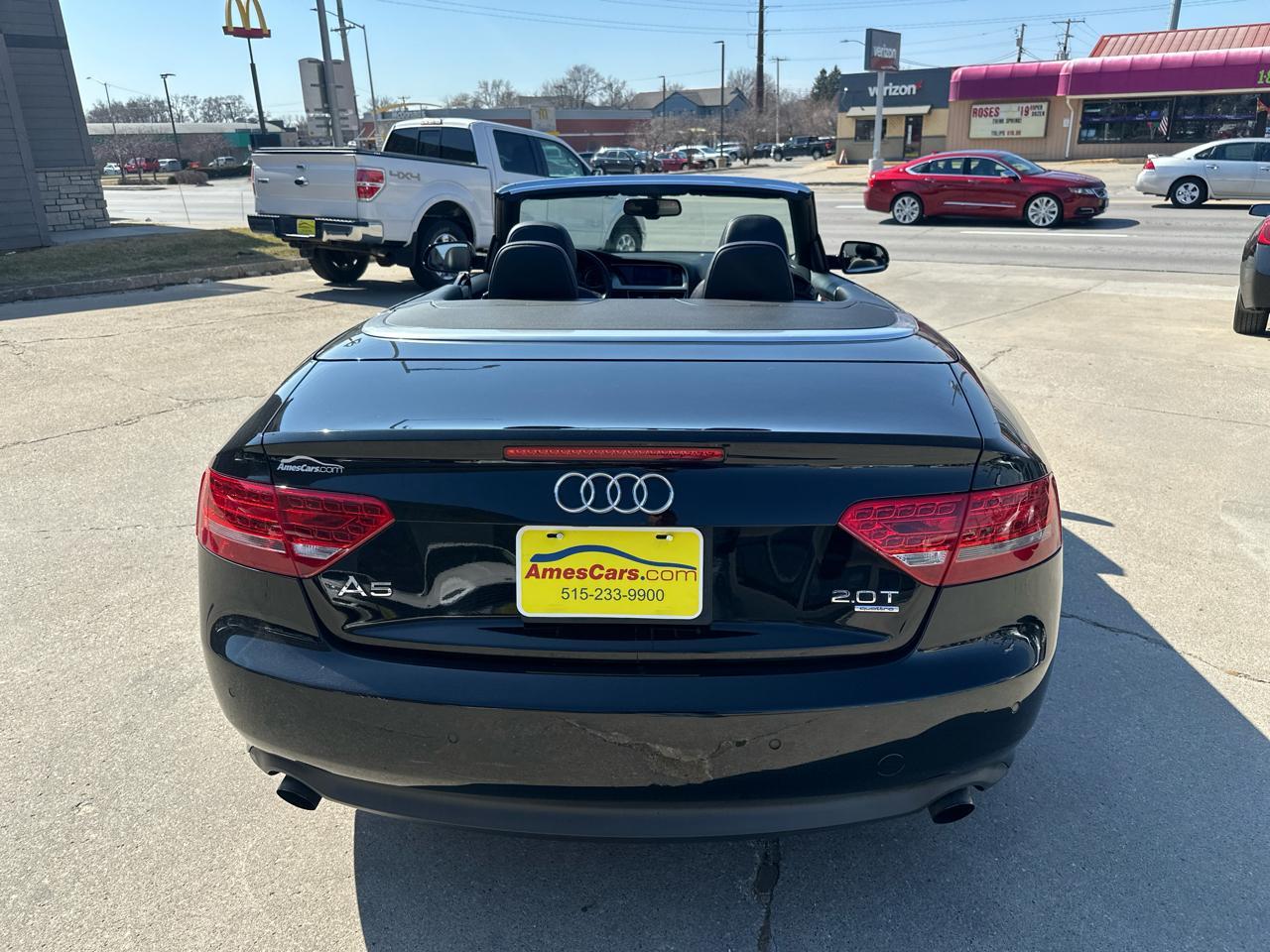 Audi A5 2dr Cabriolet Auto quattro 2.0T Premium Plus 2012