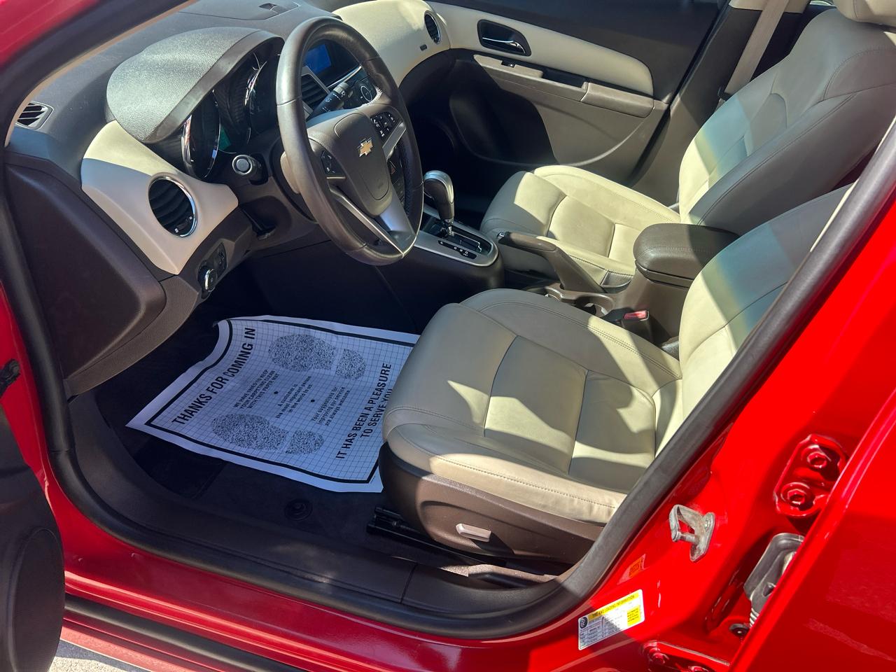 Chevrolet Cruze 4dr Sdn LTZ 2012