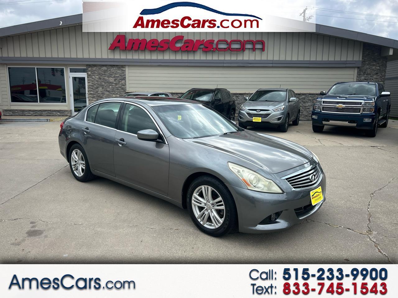 Infiniti G37 Sedan 4dr Journey RWD 2012