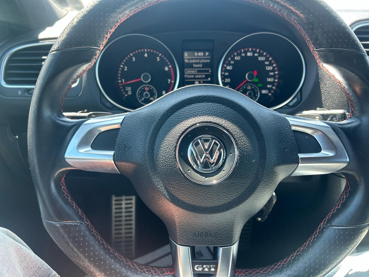 Volkswagen GTI 2dr HB DSG w/Sunroof & Navi PZEV 2012