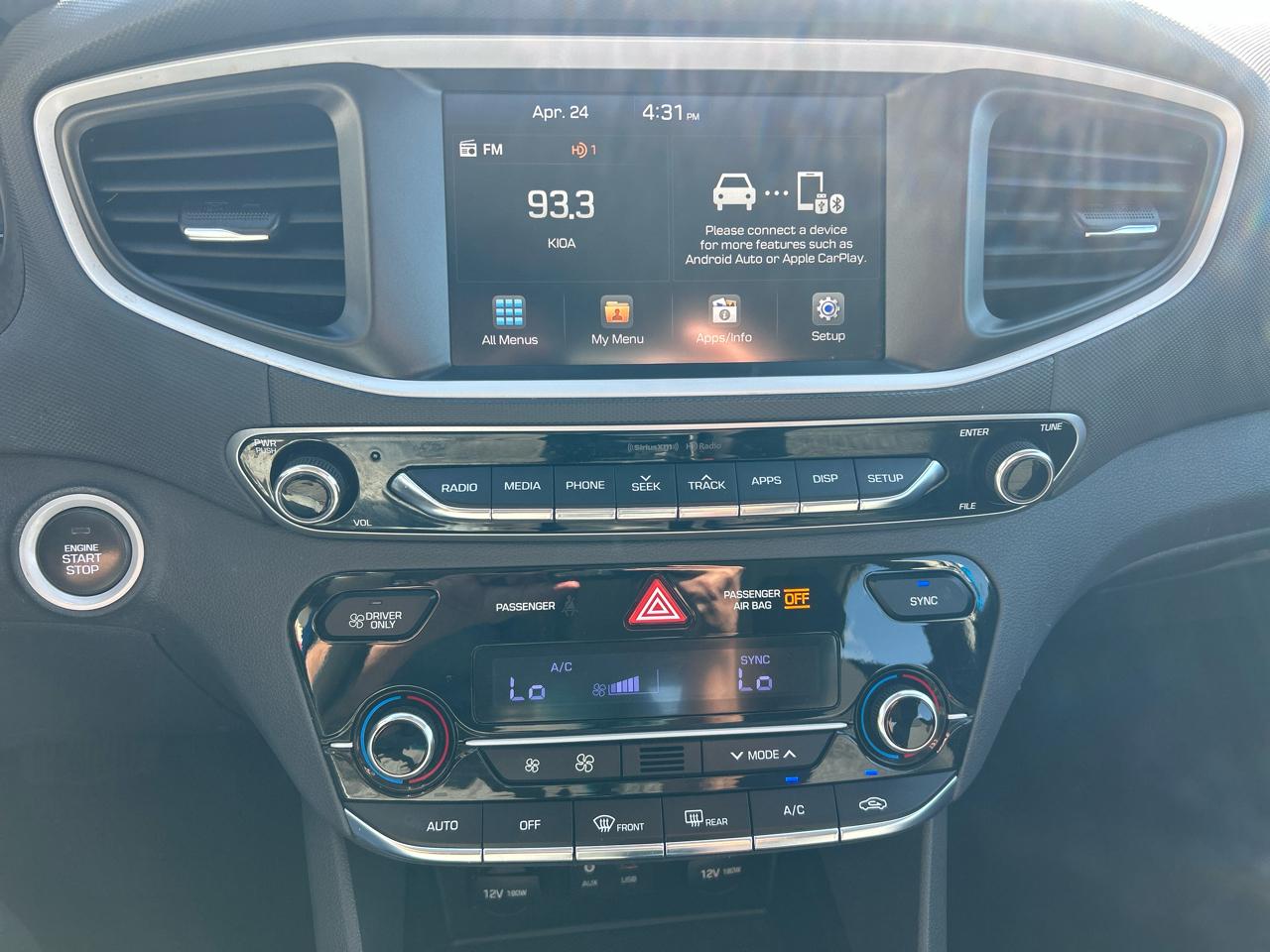 Hyundai Ioniq Hybrid SEL Hatchback 2018