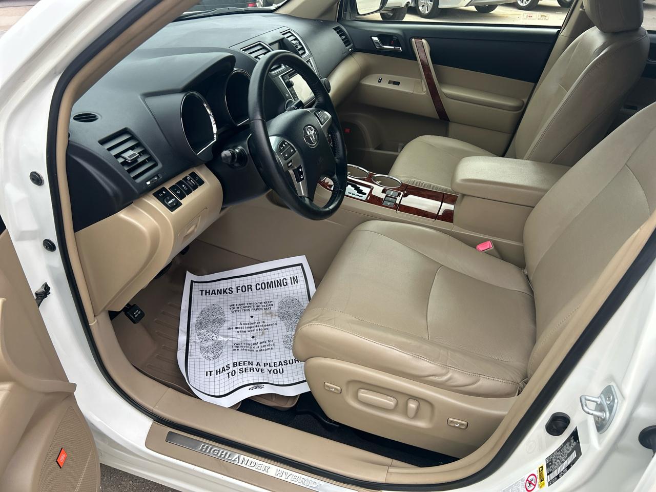 Toyota Highlander Hybrid 4WD 4dr Limited (Natl) 2013