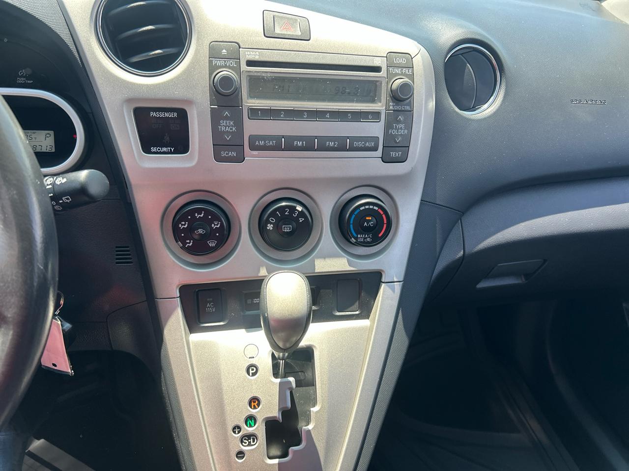 Toyota Matrix 5dr Wgn Auto S FWD (Natl) 2009