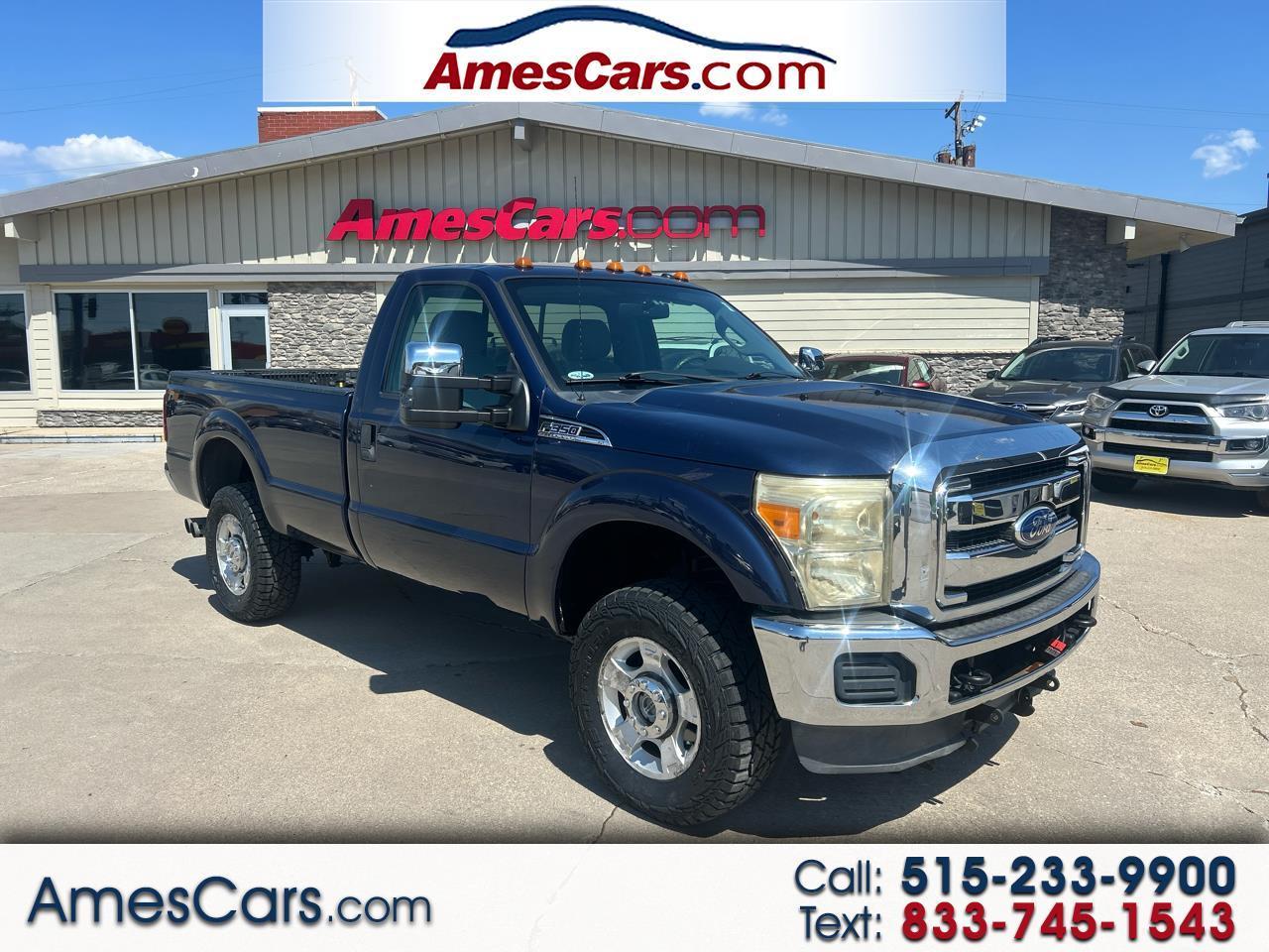 2012 Ford Super Duty F-350 SRW 4WD Reg Cab 137" XLT