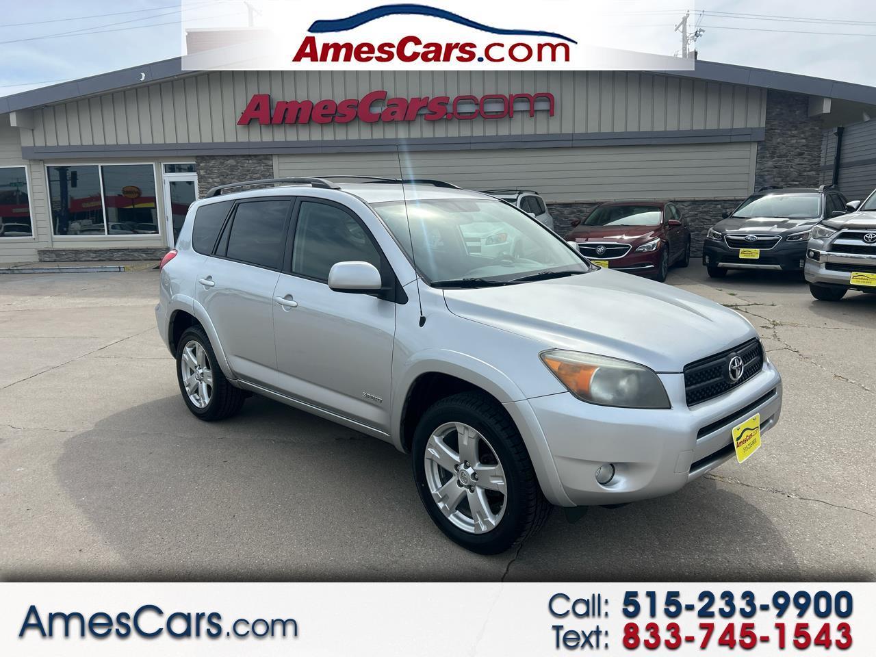 2008 Toyota RAV4 4WD 4dr 4-cyl 4-Spd AT Sport (Natl)