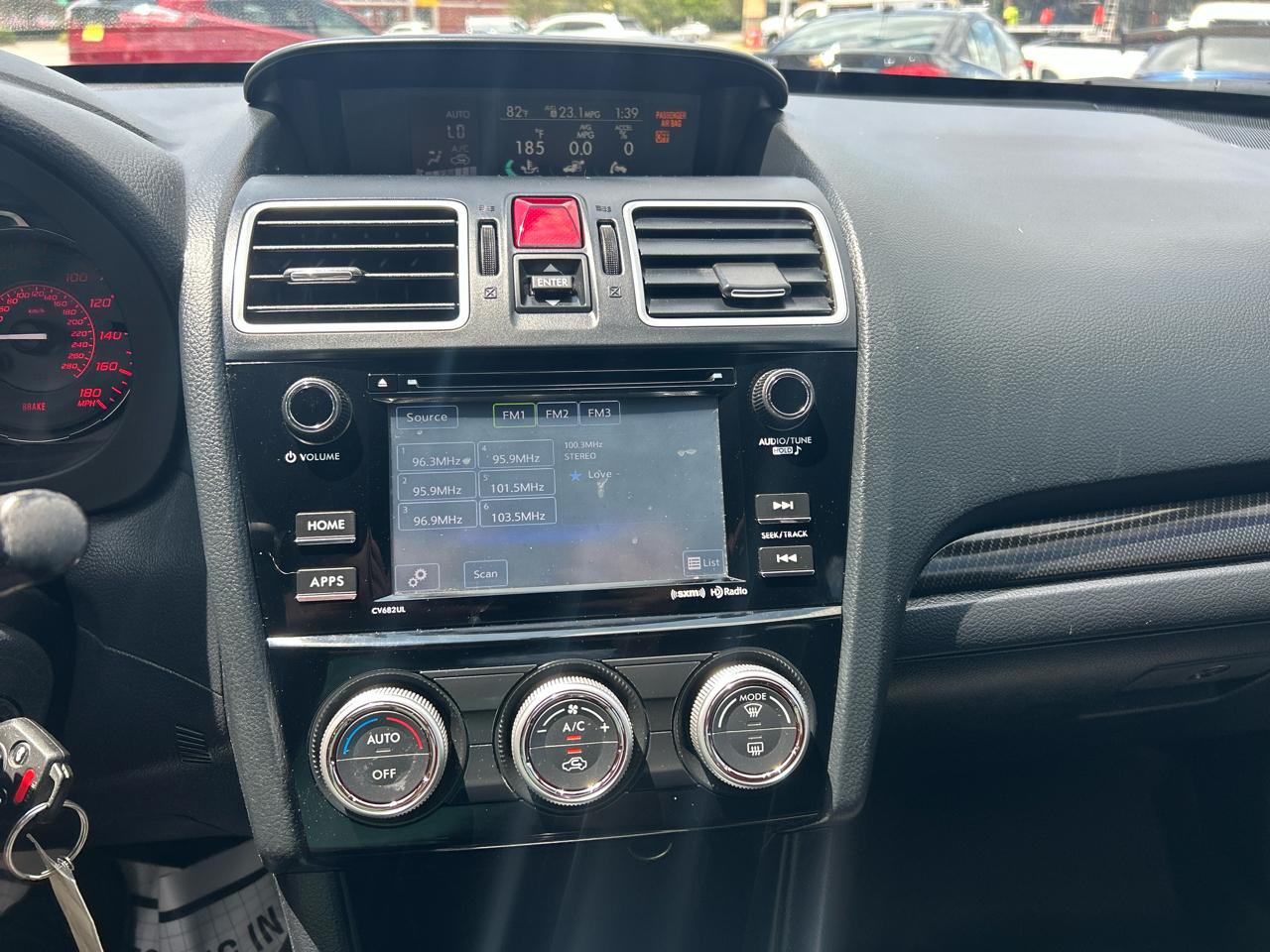 Subaru WRX Manual 2017