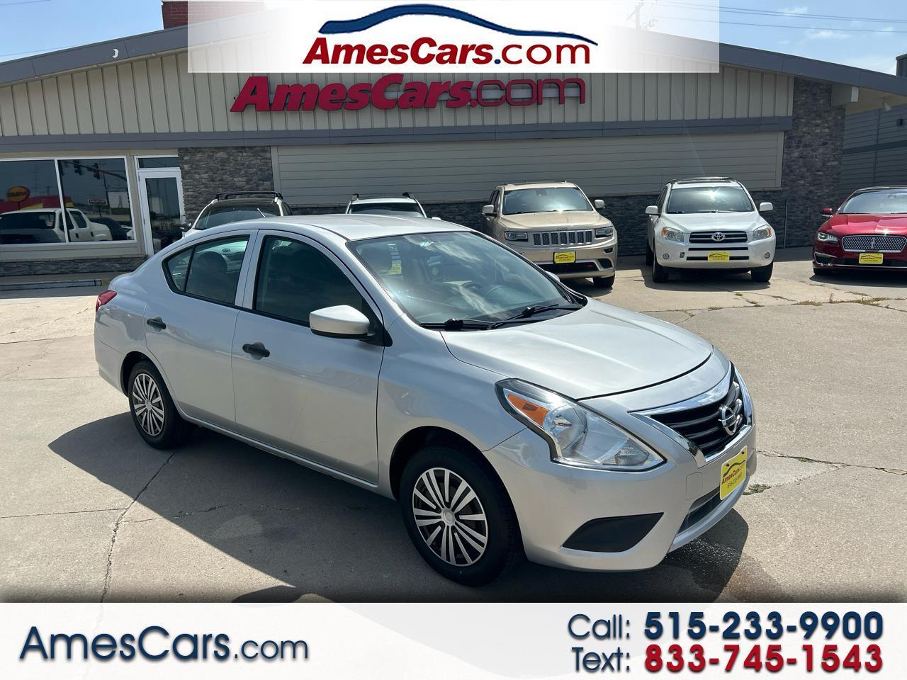 Nissan Versa Sedan S Manual 2018