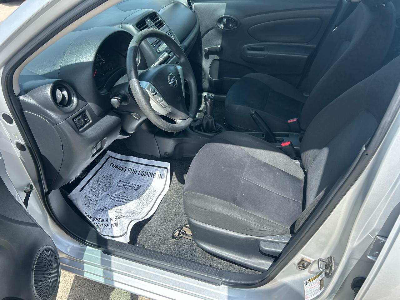 Nissan Versa Sedan S Manual 2018