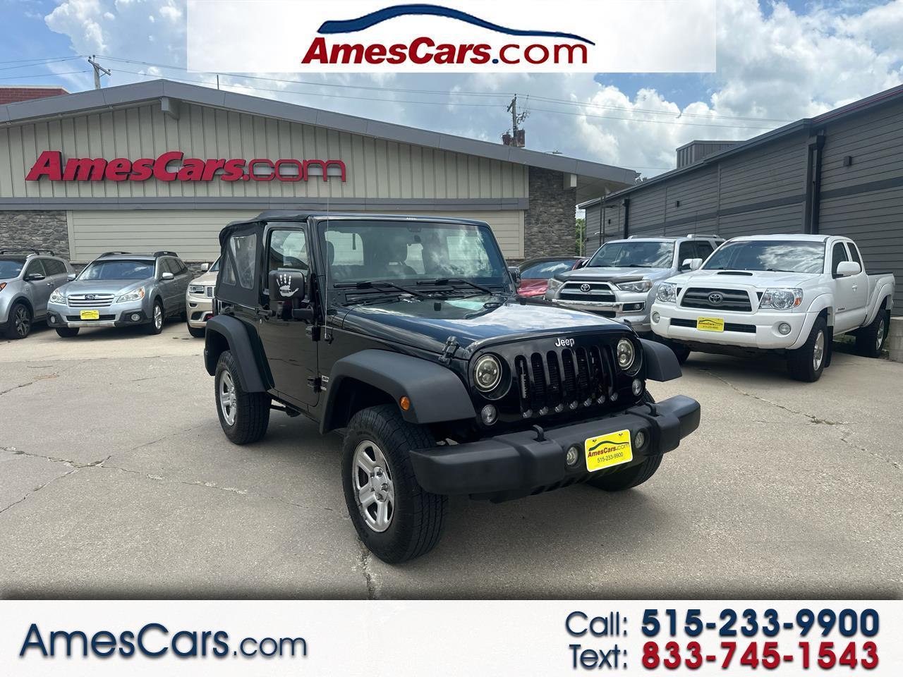 Jeep Wrangler 4WD 2dr Sport 2014