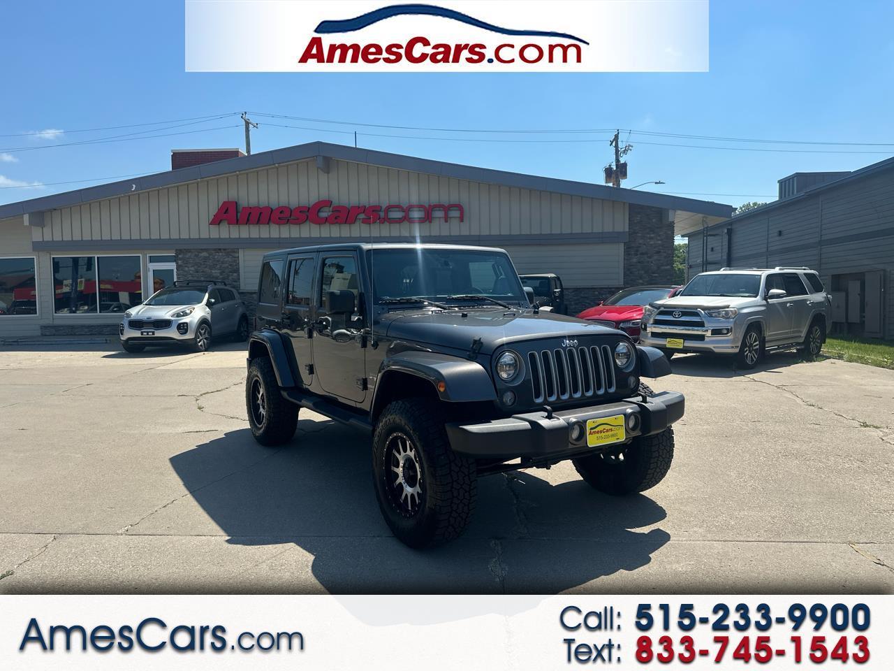 2017 Jeep Wrangler Unlimited 4WD 4dr Sahara