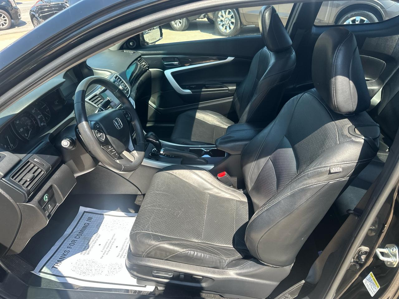 Honda Accord Coupe 2dr I4 CVT EX-L 2015