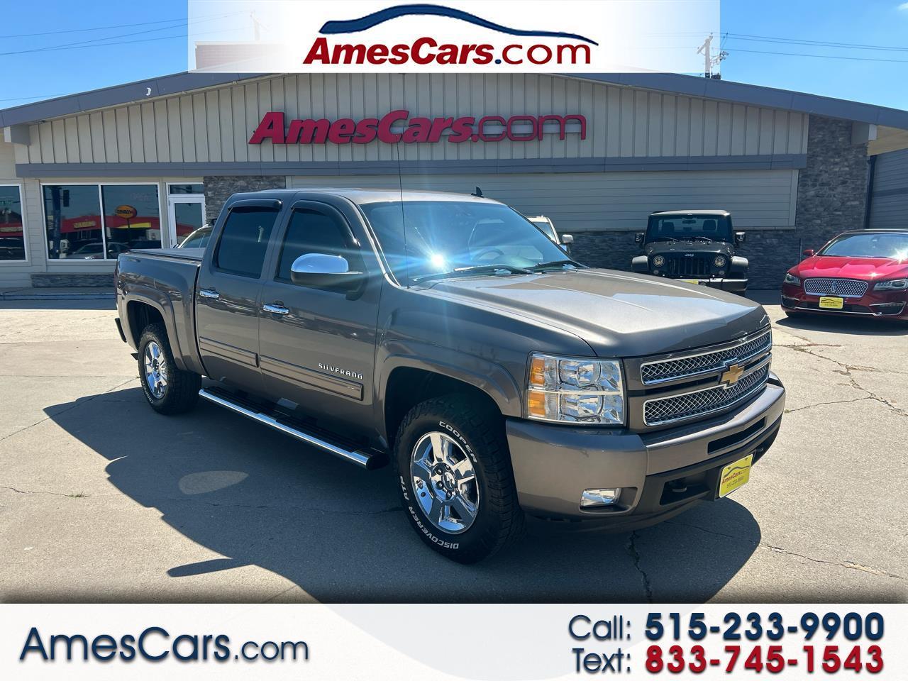 2013 Chevrolet Silverado 1500 4WD Crew Cab 143.5" LTZ