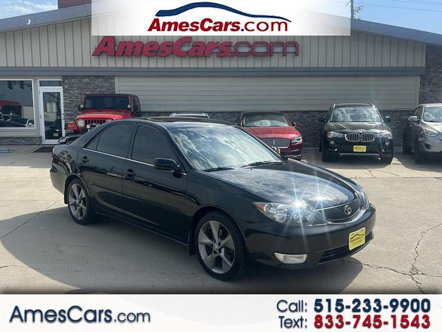 Black 2005 Toyota Camry Sedan Front-Wheel Drive Automatic