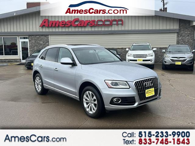 Silver 2015 Audi Q5 SUV / Crossover All-Wheel Drive Automatic