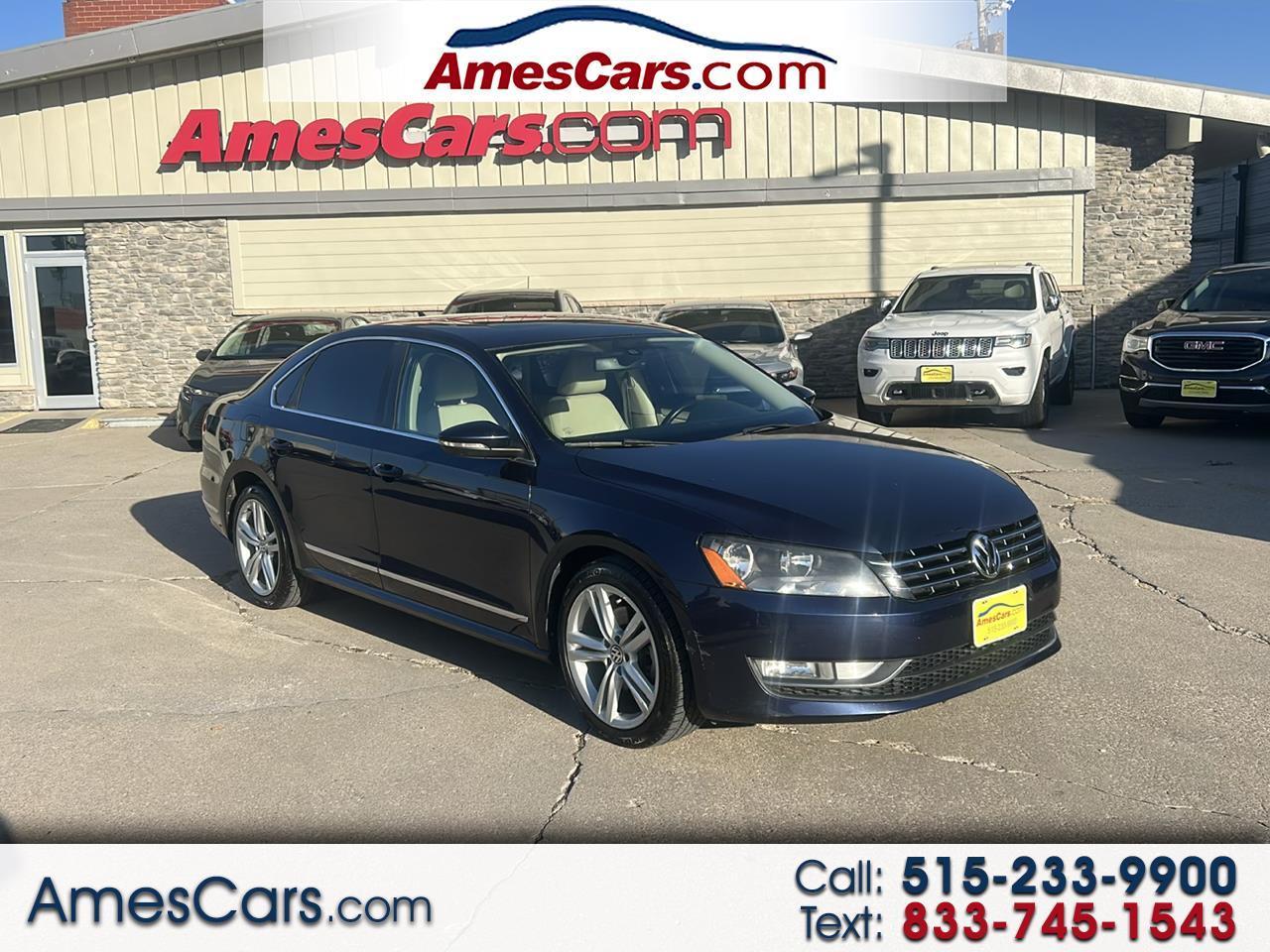 Volkswagen Passat 4dr Sdn 2.0L TDI DSG SE w/Sunroof 2012