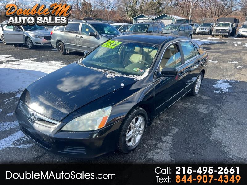 Honda Accord EX Sedan AT w/ Leather and XM Radio 2006
