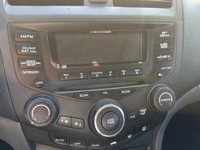 Honda Accord EX V-6 Sedan AT with XM Radio 2004