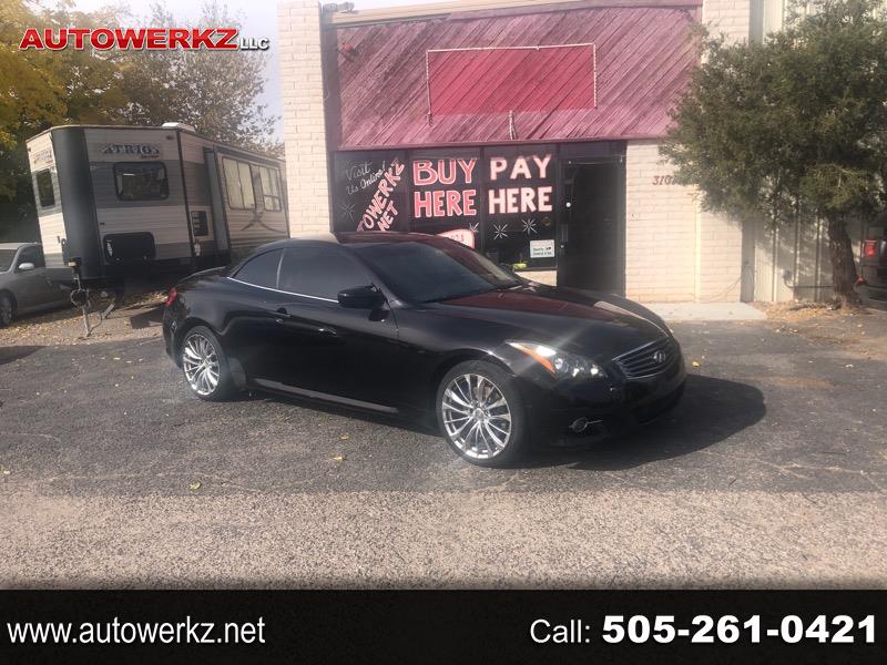 2011 Infiniti G Convertible G37 Sport 6MT