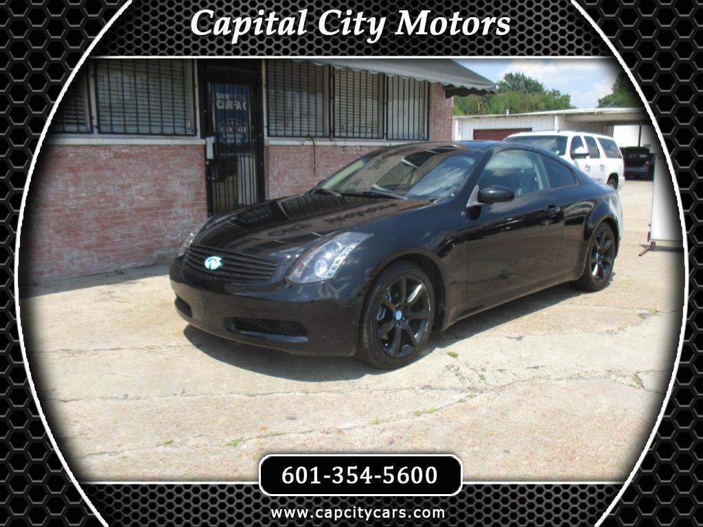 Used 2007 Infiniti G35 Coupe 2dr Manual for Sale in Jackson MS 39201